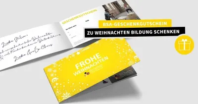BSA-Gutschein zu Weihnachten - einfach online bestellen!