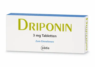 Driponin&reg; von Pädia - jetzt in neuer Packungsgröße