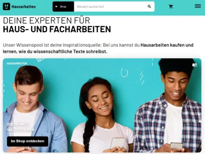 Hausarbeiten.de bekommt ein neues Design