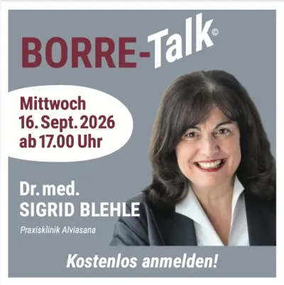 Borreliose und FSME Bund Deutschland e.V. lädt Experten zum BORRE-Talk©