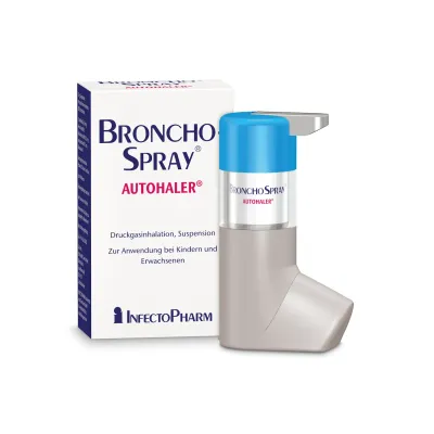 BronchoSpray® Autohaler mit Salbutamol (Salbutamolsulfat) ist in diesem Winter gut bevorratet. Salbutamol-Engpass - InfectoPharm stärkt die Versorgung