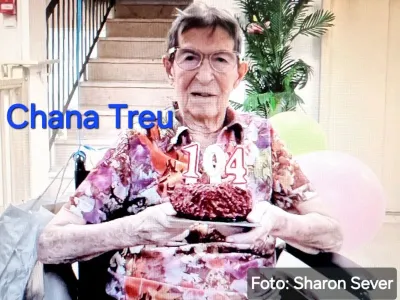 Chana Treu feierte vor Kurzem in Israel ihren 104. Geburtstag Münsters OB Markus Lewe gratuliert Chana Treu zum 104. Geburtstag die 1938 vor den Nazis nach Haifa flüchtete