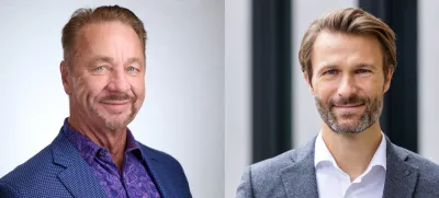 Chris Groves, CEO von Centric Software und Michael Kugler, CEO von Contentserv Centric Software® übernimmt PIM/PXM-Anbieter Contentserv