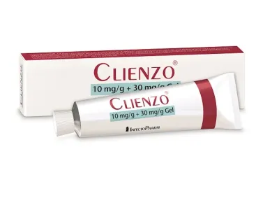 Clienzo® 10 mg/g + 30 mg/g Gel © InfectoPharm Clienzo® 10 mg/g + 30 mg/g Gel: neue Wirkstärke mit geringerem BPO-Gehalt