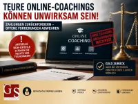 Teure Online-Coachings: Teilnehmer können Zahlungen zurückfordern