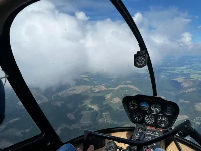 Cockpitview Helihansa Helihansa - Hubschrauberflüge, Events&Pilotenausbildung