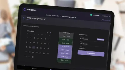 schnell.digital stellt die Buchungs-App "Congether" vor.