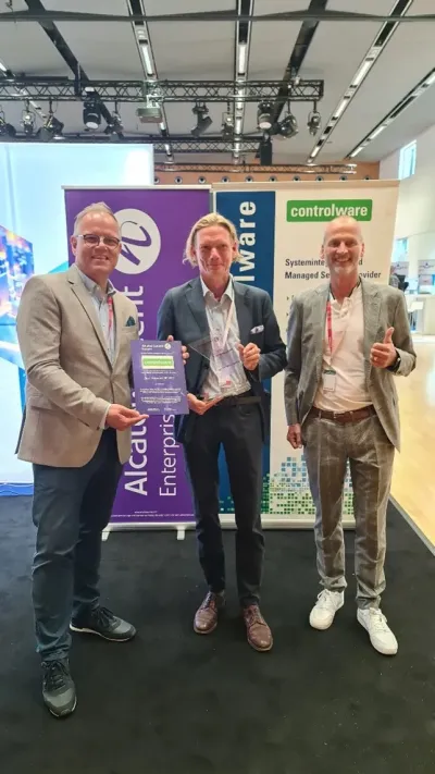 Controlware ist "Best Network Business Partner 2022" von Alcatel-Lucent Enterprise