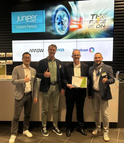 Controlware ist "Select Partner" von Juniper Networks