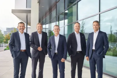 © Vetter Pharma International GmbH: Das neue Vetter-Führungsteam ab 1. Januar 2025. Vetter erweitert Geschäftsführung