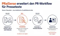 PR-Workflow für Pressetexte erhält journalistische Qualitätskontrolle