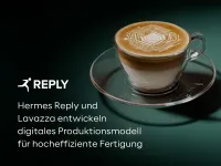 Hermes Reply und Lavazza entwickeln neues digitales Produktionsmodell für hocheffiziente Fertigung
