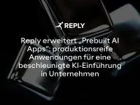 Reply erweitert "Prebuilt AI Apps"