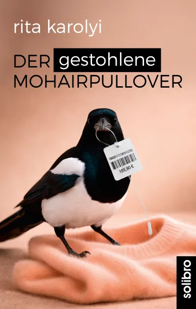 Cover ISBN 978-3-96079-134-8 Neuer Roman "Der gestohlene Mohairpullover" erscheint