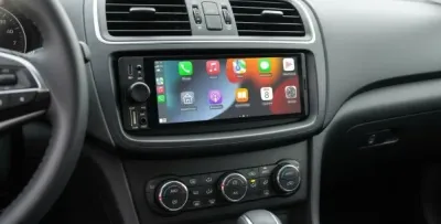 Creasono 1-DIN-Autoradio CAS-5055 mit wireless Apple Carplay & Android Auto 16,8cm, www.pearl.de Creasono 1-DIN-Autoradio CAS-5055