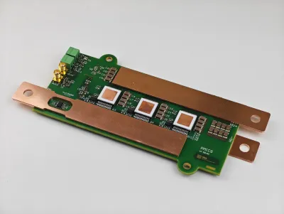 Current sensor integrated power module developed by AKM and SAL Durchbruch für kompaktere und effizientere Traktionswechselrichter in Elektrofahrzeugen