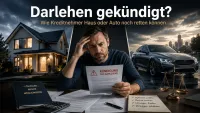 Darlehen gekündigt: Haus oder Auto retten