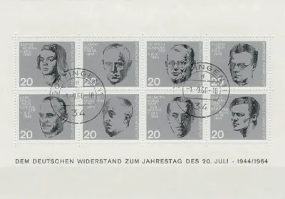 Dem Deutschen Widerstand zum Jahrestag am 20.07.1964 "WDR 3 Persönlich mit Daniel Hope" erinnert an Hans und Sophie Scholl