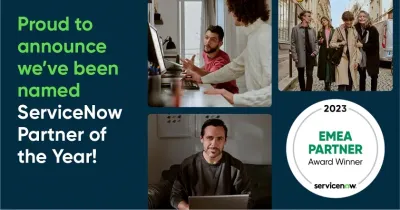 Devoteam wird als "ServiceNow EMEA Elite Partner of the year 2023" ausgezeichnet