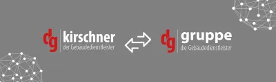 dg|kirschner wird zu dg|gruppe - die Gebäudedienstleister