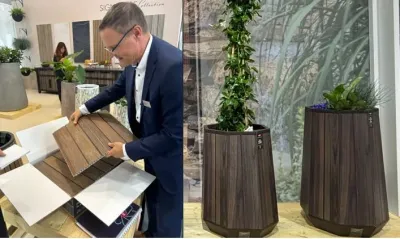 Diese neuen Pflanzkübel benötigen 3x weniger Platz Patentierte Keter Outdoor-Innovation: designstarke Falt-Pflanzkübel