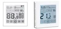 Digital-Thermostat-X2-Smarthome Digital Thermostat MQTT X2 Weiss für Fussbodenheizung