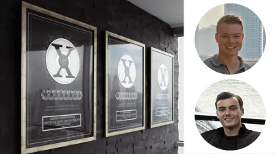 Drei 8-Figure Awards: Marvin Baumann & Janis Dickemann