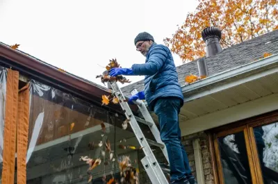 Ebenso wichtig ist es, die Dachrinnen regelmäßig von Laub und Schmutz zu befreien. Haus und Garten winterfest - Verbraucherinformation der ERGO