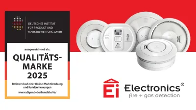 Ei Electronics als "Qualitätsmarke 2025" ausgezeichnet