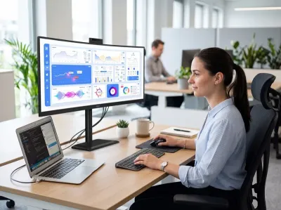 Einfache Set-ups dank nahtloser Konnektivität AOC setzt mit Monitorserie E4 Maßstäbe