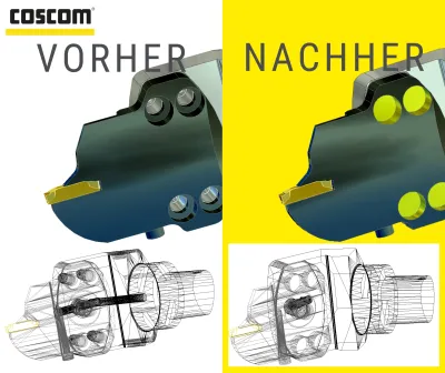 COSCOM enthüllt neues Modul zur Optimierung der CAD-Werkzeugdaten