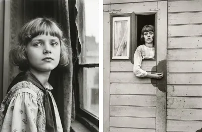 Elena Efeoglou - Realität und Fiktion verschwimmen - August Sander trifft auf KI