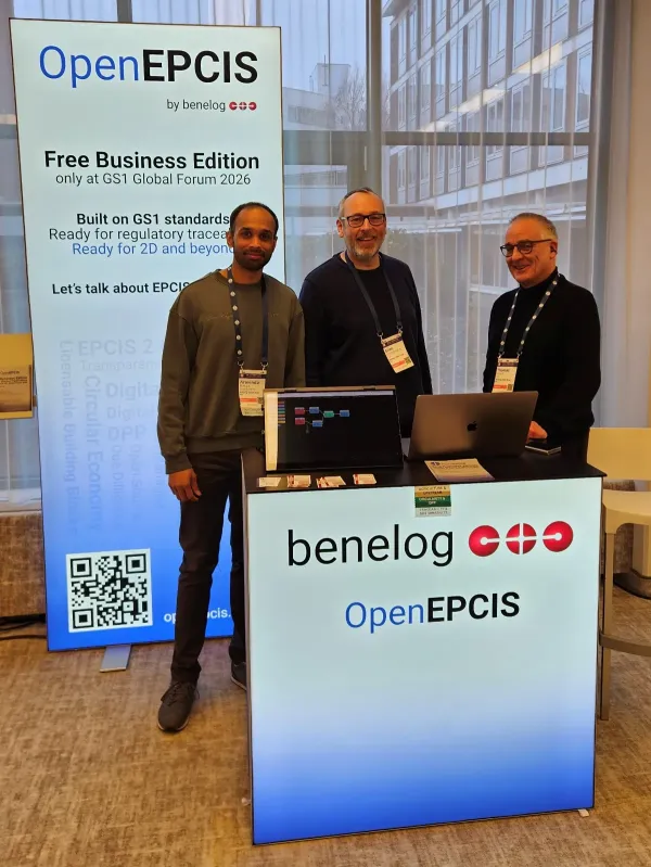 EPCIS 2.0 über benelog praxisnah testen, schulen und demonstrieren