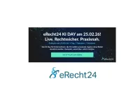 KI Day 2026 - Das neue Live-Event für rechtssichere KI-Nutzung von eRecht24 