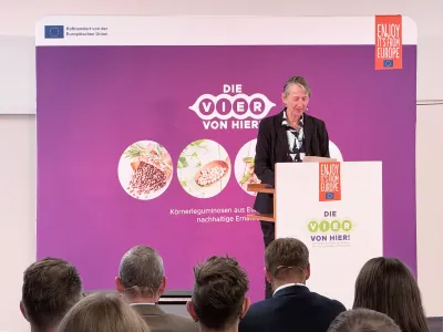 Fachleute diskutieren über Zukunft pflanzlicher Proteine in Berlin