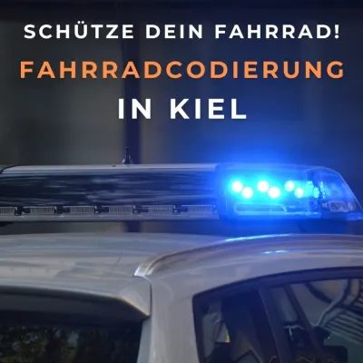 Fahrradcodierung am 25.03. in Kiel - Schütze dein Fahrrad