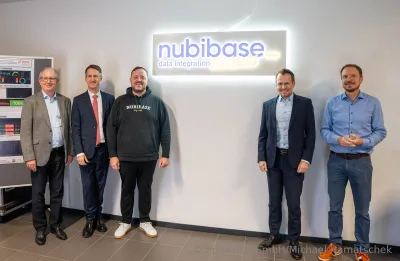 Feierliche Eröffnung des nubibase Labs an der Technischen Hochschule Würzburg-Schweinfurt Praxis trifft Forschung: Das nubibase Lab an der THWS verbindet Datenintegration und KI