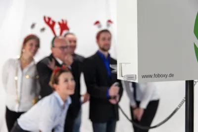 foboxy: Fotobox-Highlight für jede Firmenweihnachtsfeier