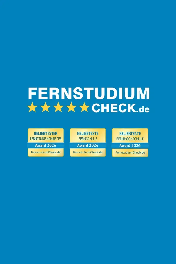 FernstudiumCheck Award 2026: Diese Anbieter erzielen die höchste Zufriedenheit