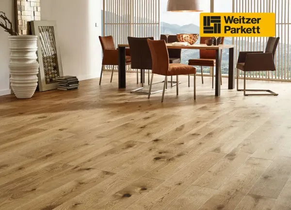 Weitzer Parkett Dielen - gesund pflegefrei in Bestform
