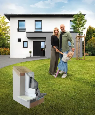 Fingerhut Haus setzt auf eine thermisch optimierte Gebäudehülle Fingerhut Haus: Energieeffizient bauen beginnt bei der Gebäudehülle