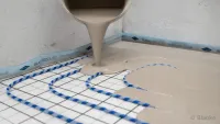Flächenheizung wird offen für jeden Belag