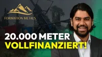 Formation Metals-CEO Deepak Varshney im Goldinvest.de-Interview; Quelle: Goldinvest Consulting GmbH Formation Metals - Bohrungen laufen, $9 Mio. Finanzierung & große Wachstumspläne