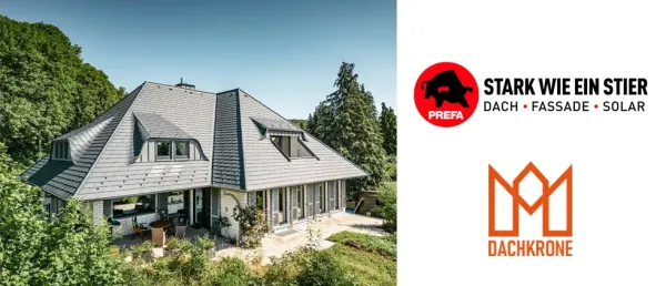 DACHKRONE - Deutscher Dachpreis 2024 gewinnt PREFA als Sponsor