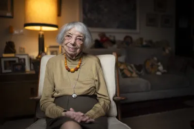 Margot Friedländer, 103, Holocaust Auschwitz-Überlebende & Vorbild, wird am 04. April 2025 in Münster geehrt