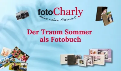 Fotobuch erstellen mit fotoCharly PC Test sagt SEHR GUT: Den Traum Sommer 2026 im fotoCharly Fotobuch festhalten