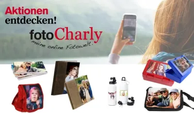 Fotos bei fotoCharly zum Sparpreis Drucken! Sparpreis auf Urlaubs & Schulstart Fotos bei fotoCharly