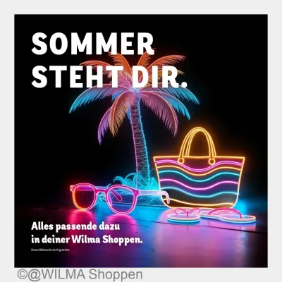 Frischer Wind in der WILMA Shoppen: Kulinarische Neuheiten und neue Imagekampagne passend zum Sommer