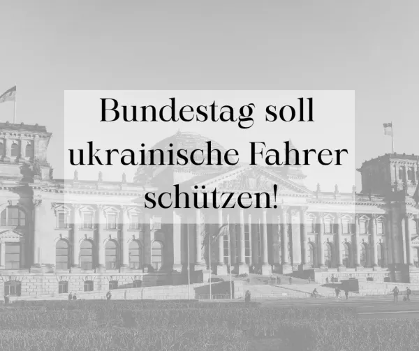 Führerschein weg nach Spurwechsel? Bundestag soll ukrainische Fahrer schützen!