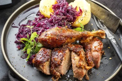 Gansl im Handwerk Restaurant Handwerk Restaurant Wien: Oma Franzis Weidegansl